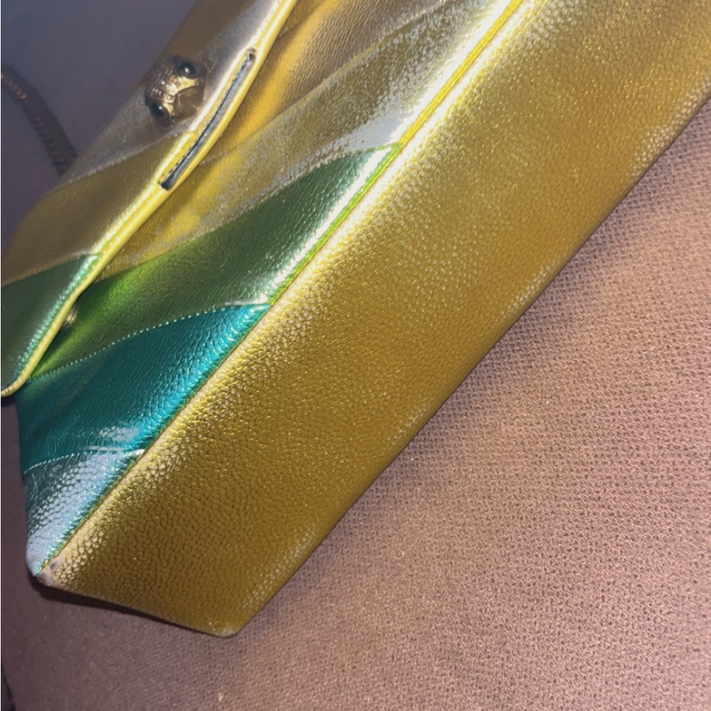Kurt Geiger Metallic Rainbow Shoulder Bag - Picture 4 of 5